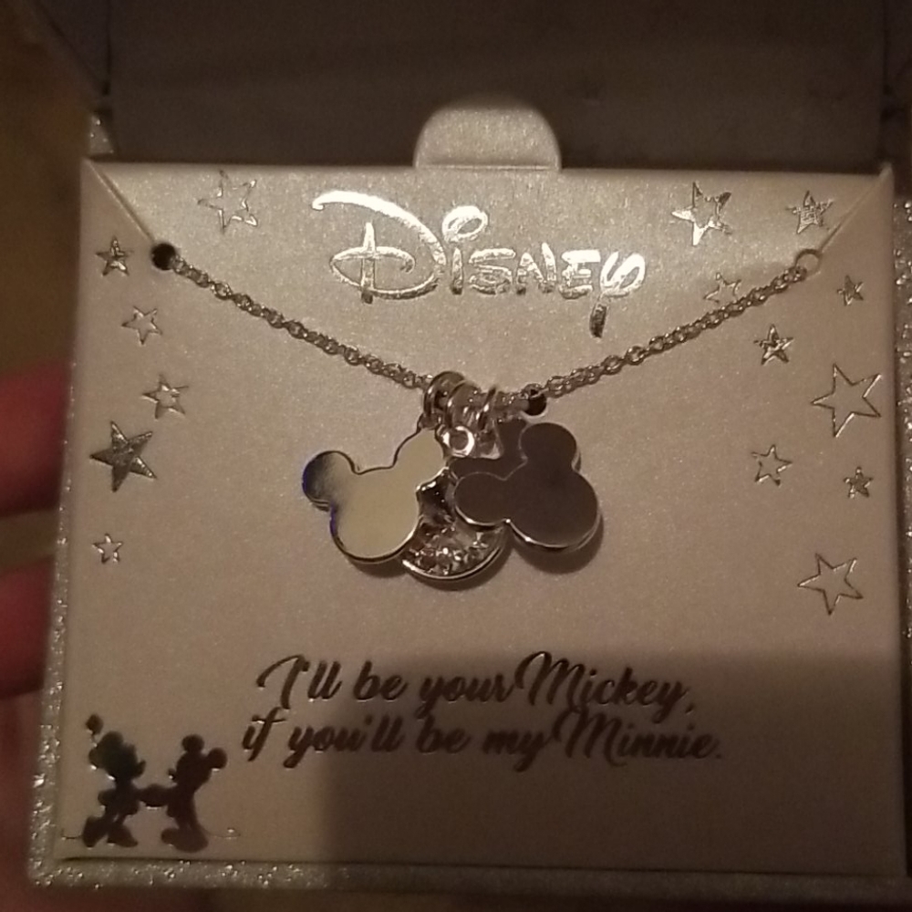 Mickey/Minnie necklace